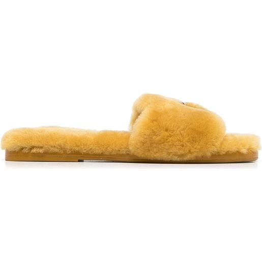 Tory Burch sandali con applicazione - giallo
