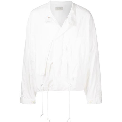 Bed J.W. Ford giacca asimmetrica - bianco