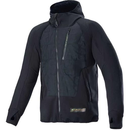 Alpinestars mo. St. Eq hybrid hoodie jacket nero s uomo