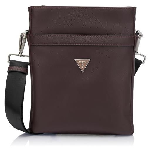 GUESS crts sffn eco tp zip, borsa uomo, bys, unica