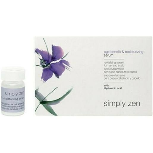 Simply Zen age benefit & moisturizing serum 12x5ml - siero idratante cute e capelli colorati