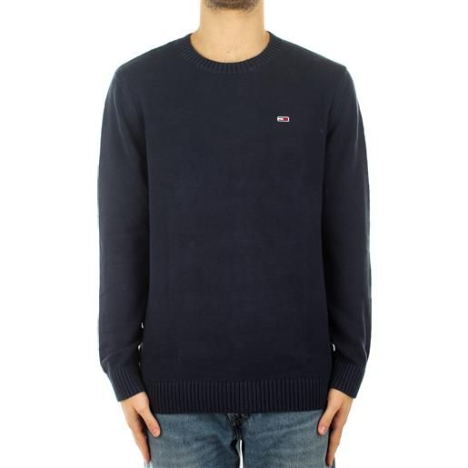 TOMMY JEANS pullover essential con bandierina