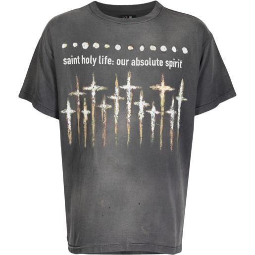 SAINT MXXXXXX t-shirt god - grigio