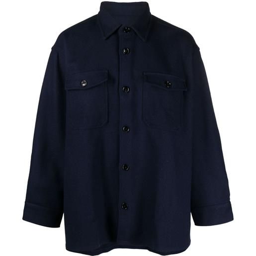 AMI Paris giacca-camicia - blu