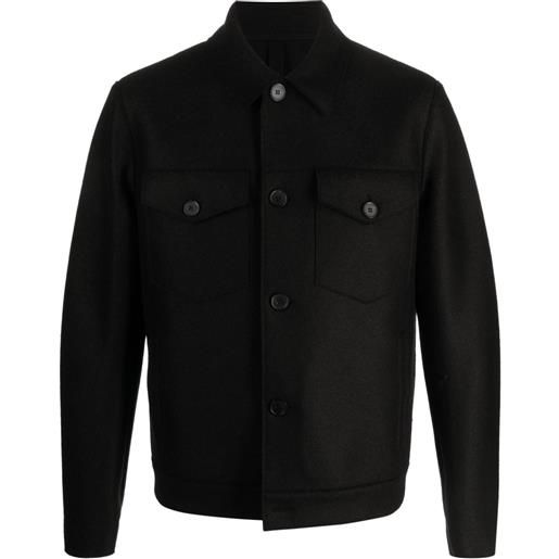 Harris Wharf London giacca-camicia western - nero
