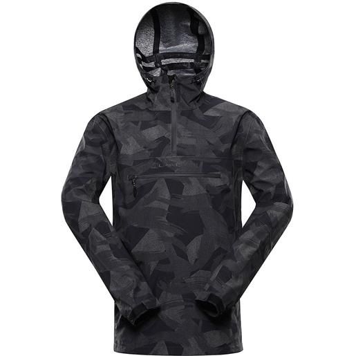 Alpine Pro gibb full zip rain jacket grigio l uomo