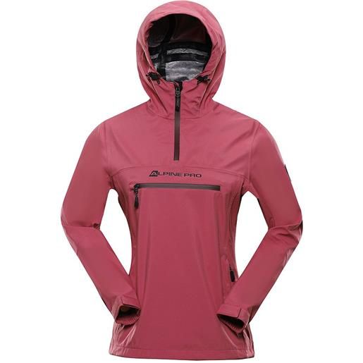 Alpine Pro gibba full zip rain jacket rosa xs donna