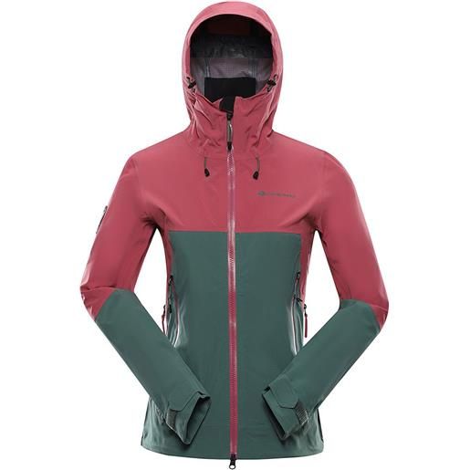 Alpine Pro gora full zip rain jacket rosa xs donna