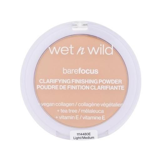 Wet n Wild bare focus clarifying finishing powder cipria opacizzante 6 g tonalità light-medium