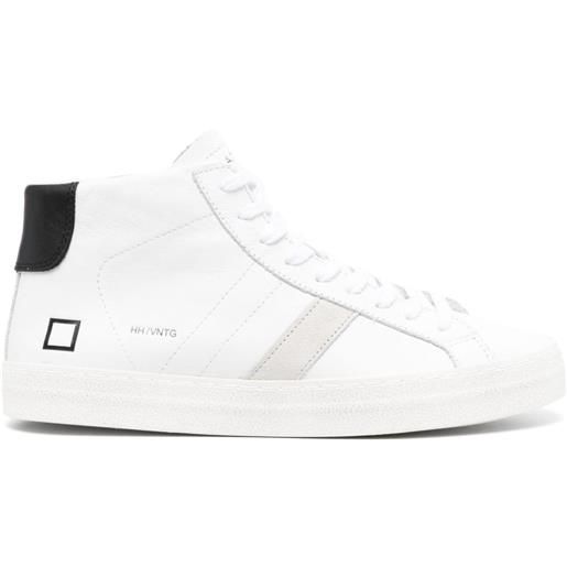 D.A.T.E. sneakers in pelle - bianco