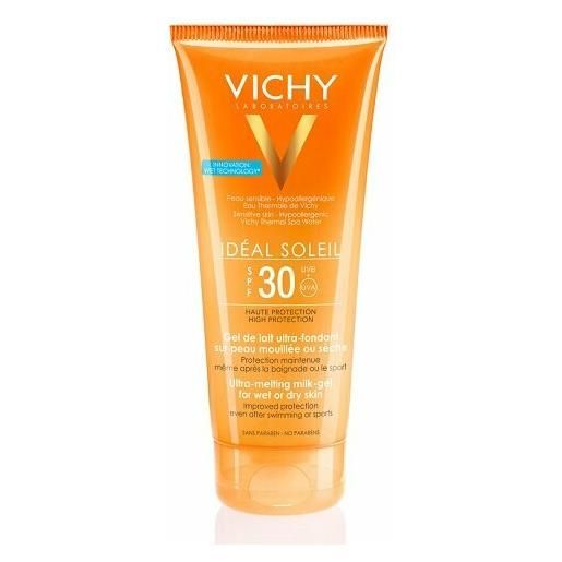 Vichy idéal soleil gel latte solare ultra-fondente spf 30 corpo 200 ml