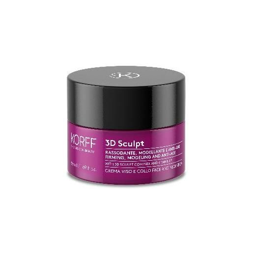 KORFF SRL korff 3d sculpt crema viso e collo 50 ml