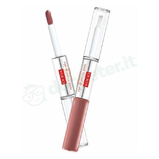 MICYS COMPANY SPA pupa made to last rossetto + gloss 011 natural brown 4 ml