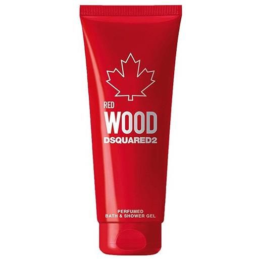 EUROITALIA dsquared red wood pour femme perfumed bath&shower gel 200 ml