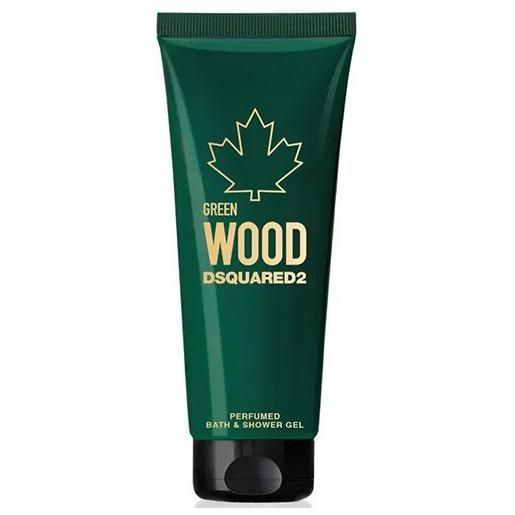 EUROITALIA dsquared green wood pour homme perfumed bath&shower gel 200 ml
