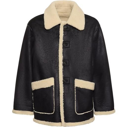 DUNST giacca unisex reversibile in shearling