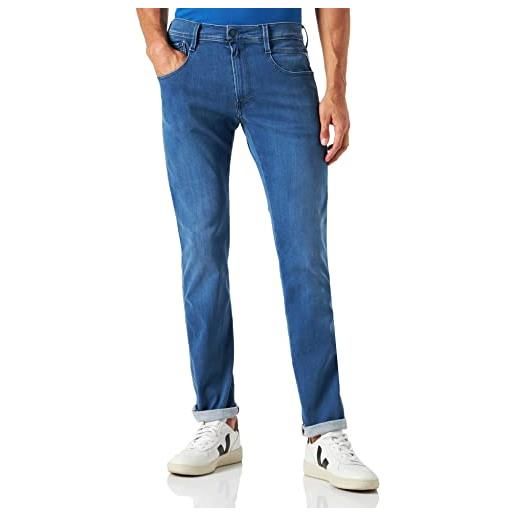 Replay anbass forever blue jeans, 009 blu medio, 30w x 30l uomo