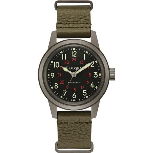 Bulova orologio uomo Bulova solo tempo military vintage 98a255