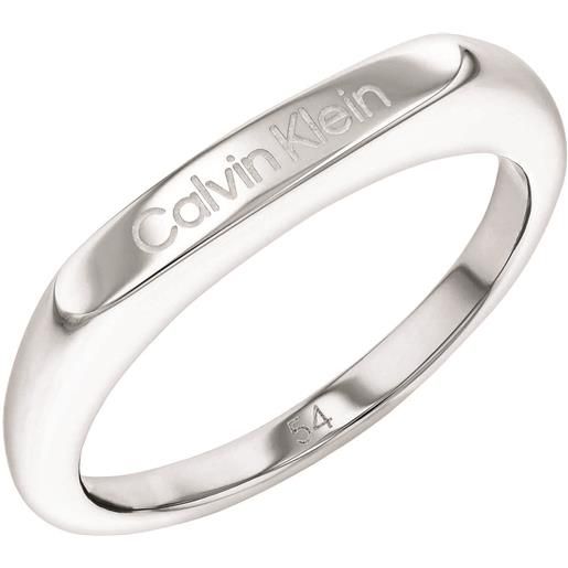 Calvin Klein anello donna gioielli Calvin Klein sculptural 35000187c