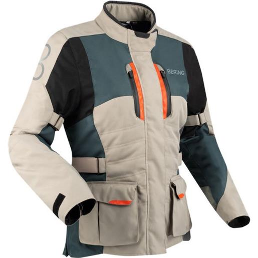 BERING - giacca BERING - giacca siberia lady beige / grigio / orange