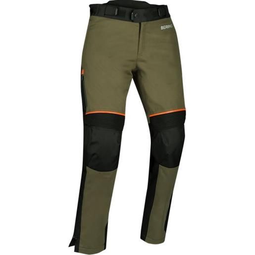 BERING - pantaloni BERING - pantaloni zephyr lady nero / khaki / orange