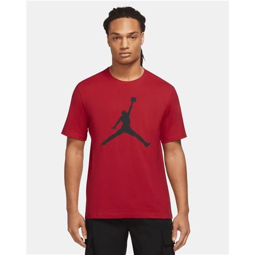 Nike Jordan t-shirt jumpman rosso uomo