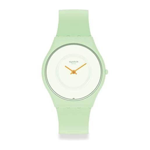Swatch orologio skin classic biosourced ss09g101 caricia verde