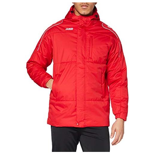 JAKO, giacca uomo giacca sportiva active, rosso (rot/weiß), m
