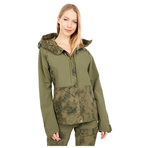 Fjällräven keb jacket w, giacca da trekking, donna, verde (green camo-laurel green), l