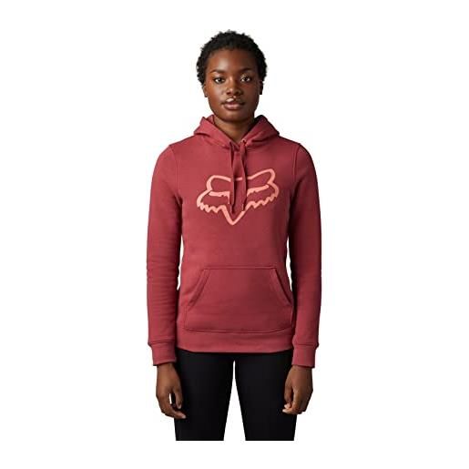 Fox Racing, boundary-maglione in pile donna, rosso, m