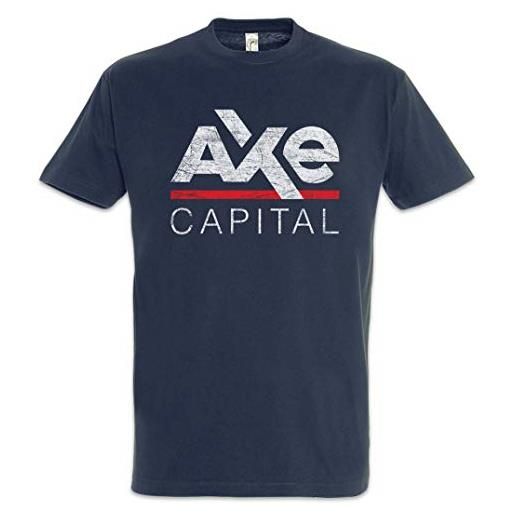 Urban Backwoods axe capital ii uomo t-shirt blu taglia 2xl