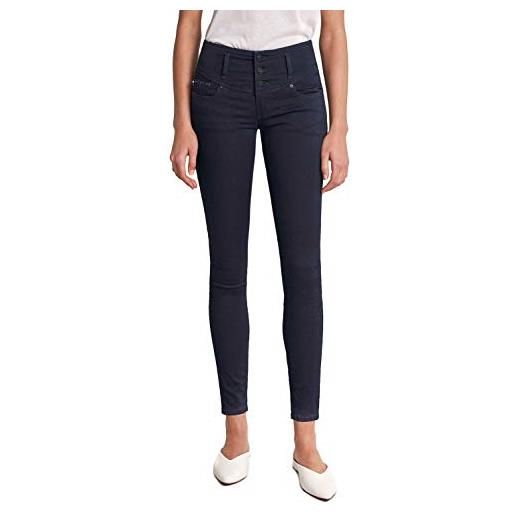 Salsa mystery push up skinny soft touch jeans with shine