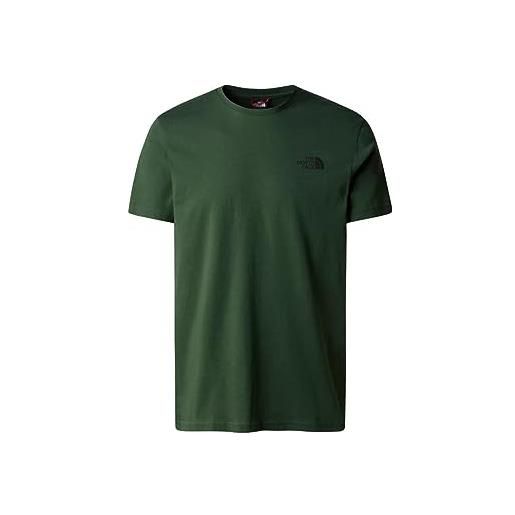 The North Face t-shirt da uomo simple dome verde taglia s codice 2tx5-n11