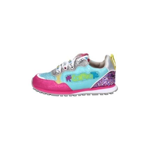 Liu Jo Jeans scarpe bambino liu-jo sneaker me contro te wonder 10 con luci led silver/glitter zs21lj01