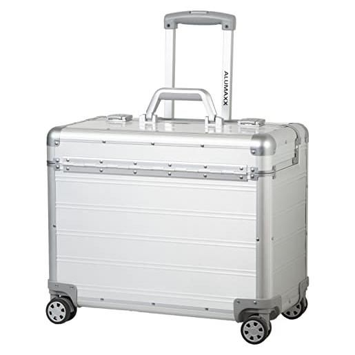 Alumaxx, valigetta attachè per pc portatile, venture, argento opaco (argento) - 45168