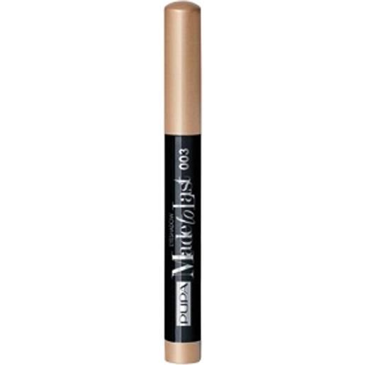 Pupa made to last waterproof eyeshadow ombretto in stick n. 003 nude gold