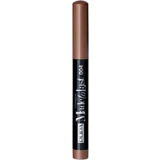 Pupa made to last waterproof eyeshadow ombretto in stick n. 004 golden brown