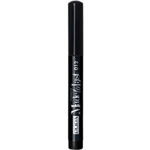 Pupa made to last waterproof eyeshadow ombretto in stick n. 012 extra black
