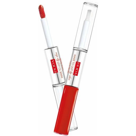 Pupa made to last lip duo 018 imperial red