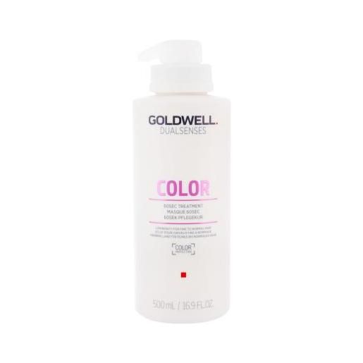 Goldwell dualsenses color 60 sec treatment maschera rigenerante per capelli colorati 500 ml per donna