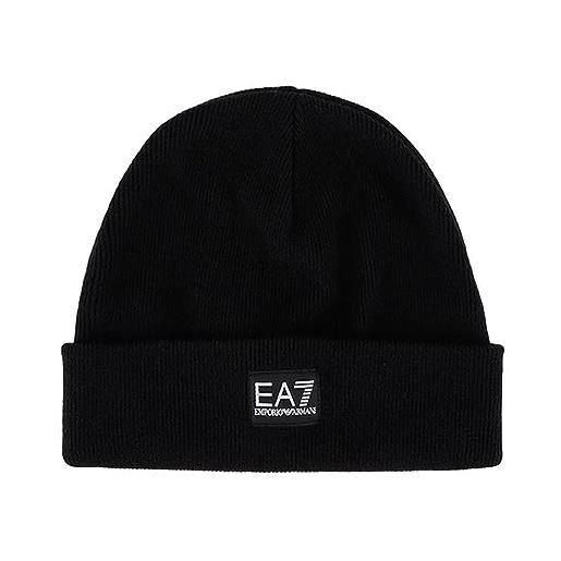 EA7 cappello nero nero m