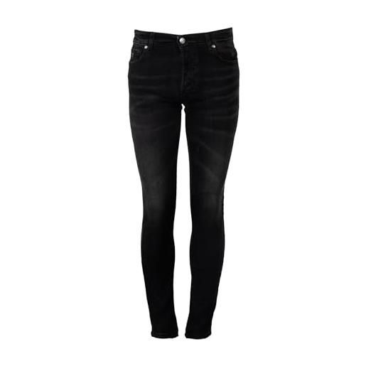 John Richmond jeans uomo autunno/inverno rma22043je pgd. Black jeans denim black 32