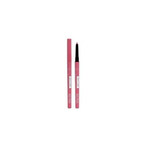 Astra matita labbra outline waterproof lip pencil 02 think pink