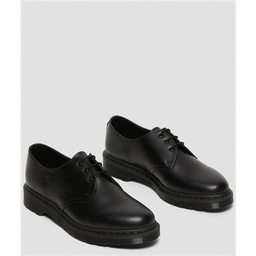 Dr. Martens scarpe 1461 mono stringate in pelle uomo - colore nero