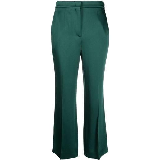 Rochas pantaloni crop - verde