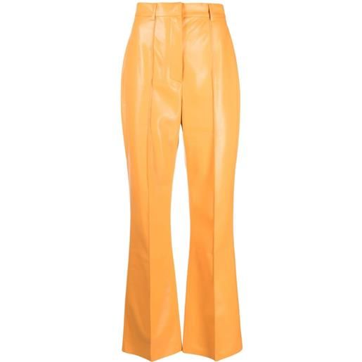 Nanushka pantaloni leena - arancione