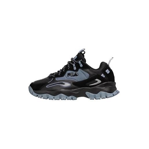 Fila ray tracer tr2, scarpe da ginnastica uomo, nero (black infinity), 40 eu