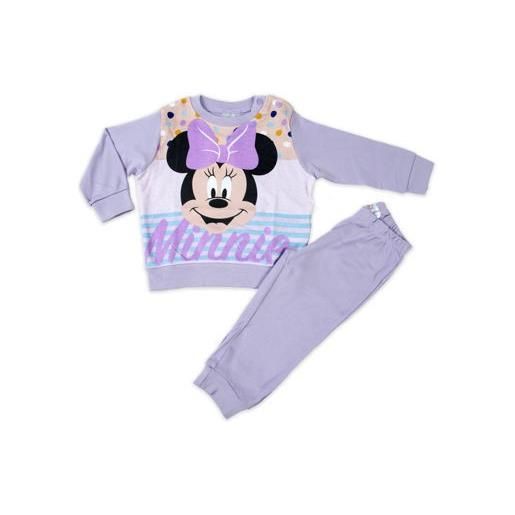 Disney Baby pigiama 2pz bimba disney minnie glicine