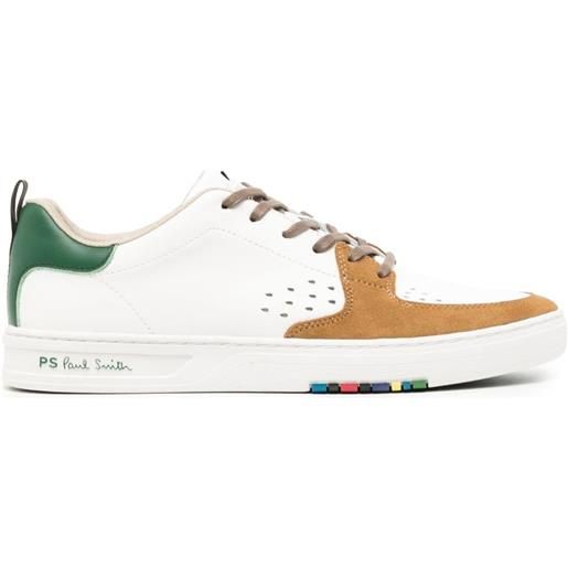 PS Paul Smith sneakers con design color-block cosmo - bianco