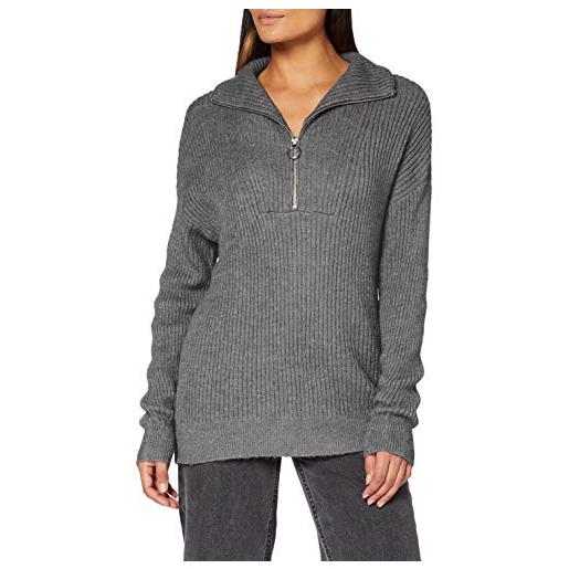 SPARKZ COPENHAGEN kap knit pullover maglione, grey melange, m donna